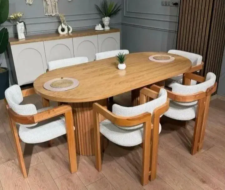 سناتور میز ناهارخوری گرد یا مستطیل بهترین|میز و صندلی غذاخوری|تهران, شهرک شریعتی|دیوار