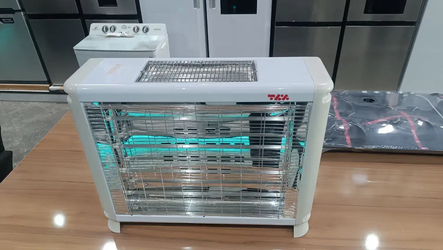 بخاری برقی برفاب مدل QH-3 ترموستات دار|بخاری، هیتر، شومینه|قم, نیروگاه|دیوار