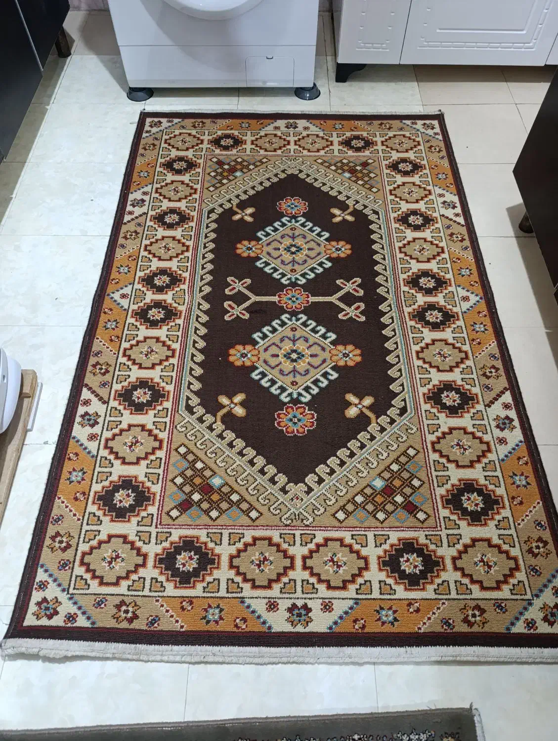 قالیچه|فرش|باغستان, |دیوار