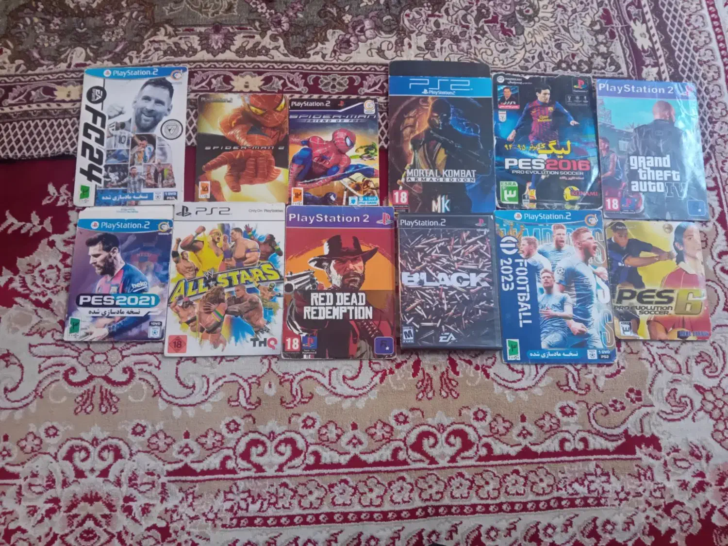 نوار های پلی استیشن ۲ تخفیف زیاد|کنسول، بازی ویدئویی و آنلاین|سلماس, |دیوار