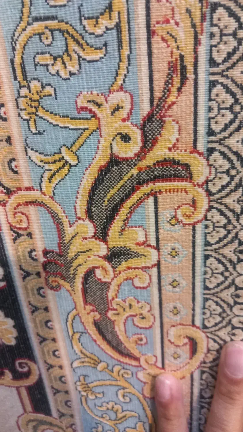 یک جفت فرش ۱۲۰۰ شانه دست دوم ستاره کویر|فرش|یزد, |دیوار