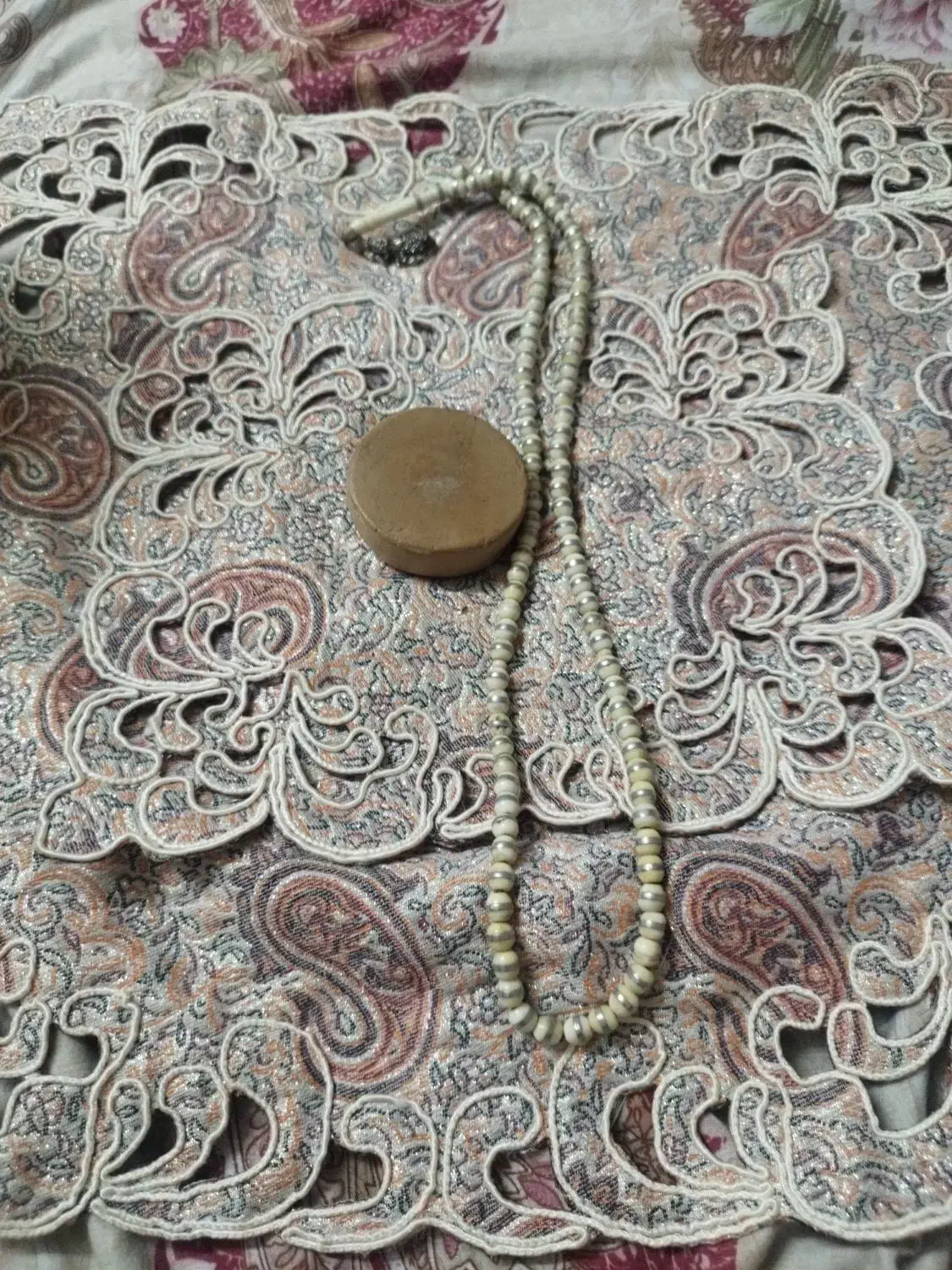 تسبیح کلکسیونی عاج|کلکسیون اشیاء عتیقه|تهران, نازیآباد|دیوار