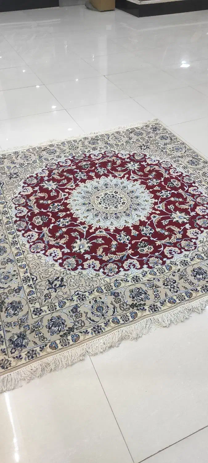 فرش دستباف ۴ متری نایین|فرش|کرمانشاه, |دیوار