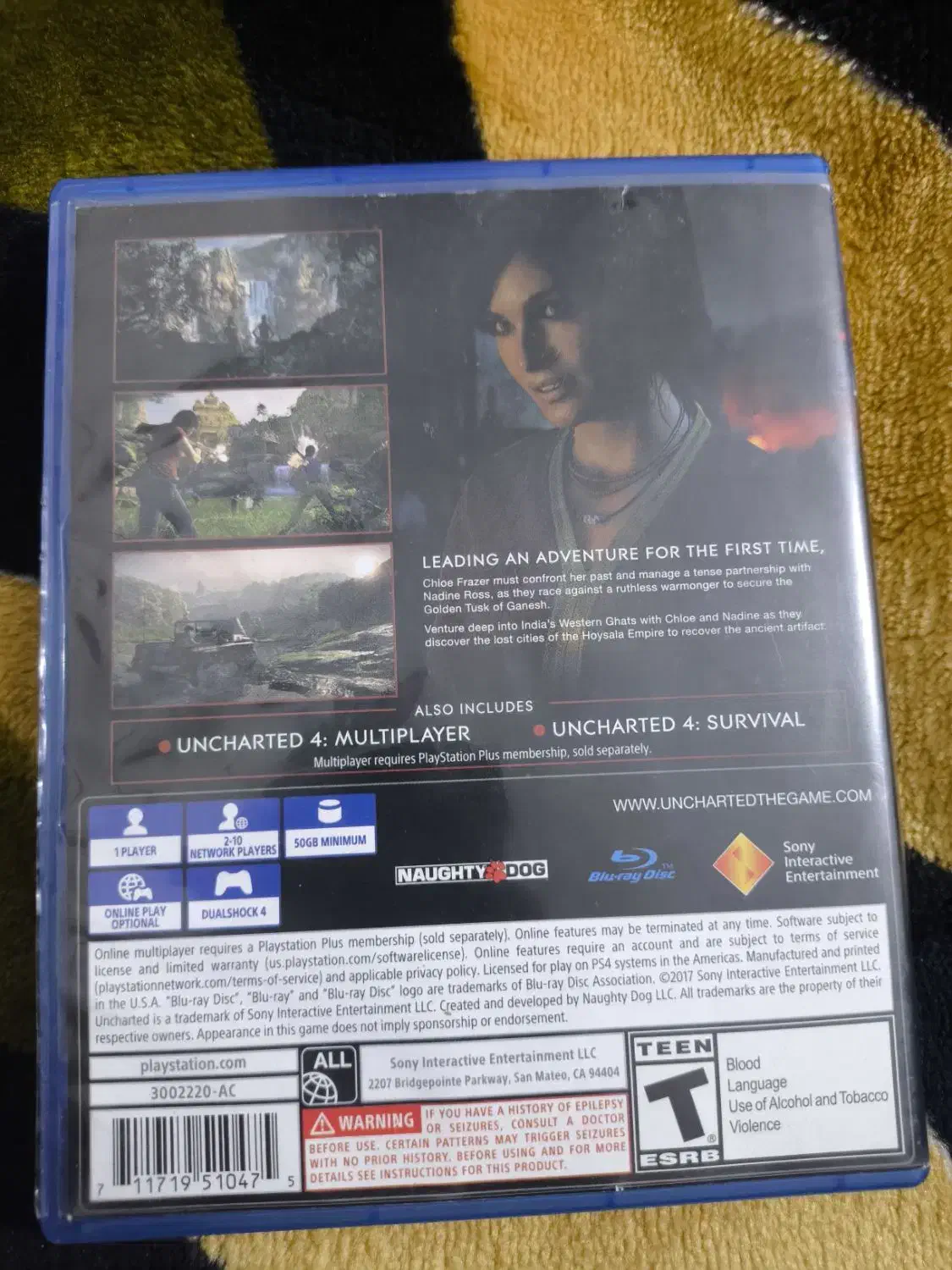 بازی uncharted the lost legacy|کنسول، بازی ویدئویی و آنلاین|مشکین‌دشت, |دیوار