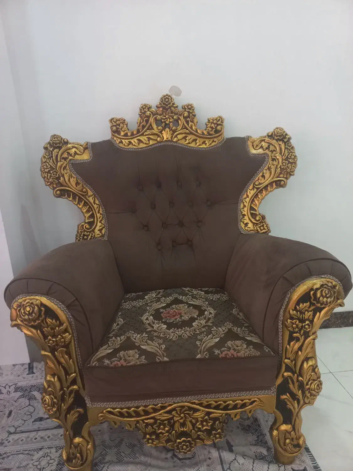 مبل شش نفره در حد نو|مبلمان خانگی و میز عسلی|شهریار, شهریار|دیوار