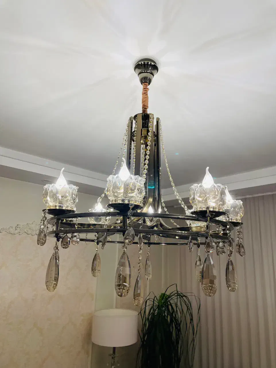 لوستر پذیرایی|لوستر و چراغ آویز|قزوین, |دیوار