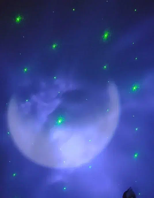 چراغ خواب فضانورد کهکشانی اسپیکردار سایز بزرگ|چراغ خواب و آباژور|کرج, فاز ۳ گوهردشت|دیوار