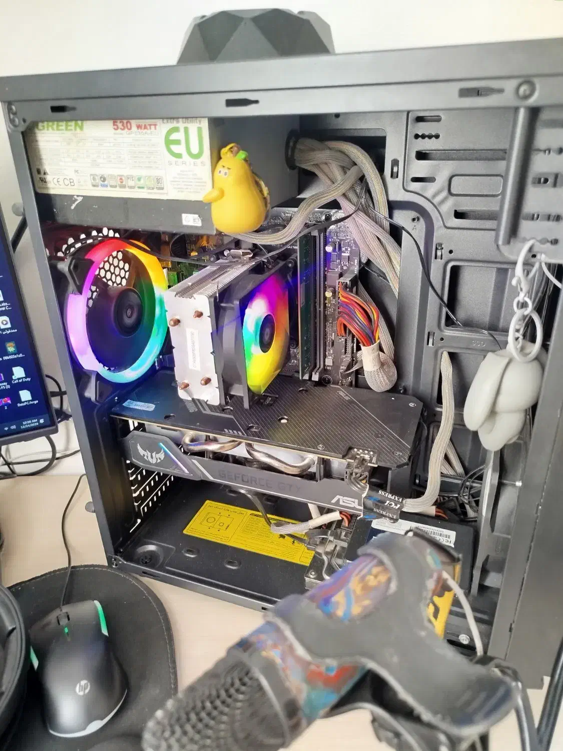 سیستم کاملا سالم گیمینگ و ادیت|رایانه رومیزی|هشتگرد, شهرک پارسیان|دیوار