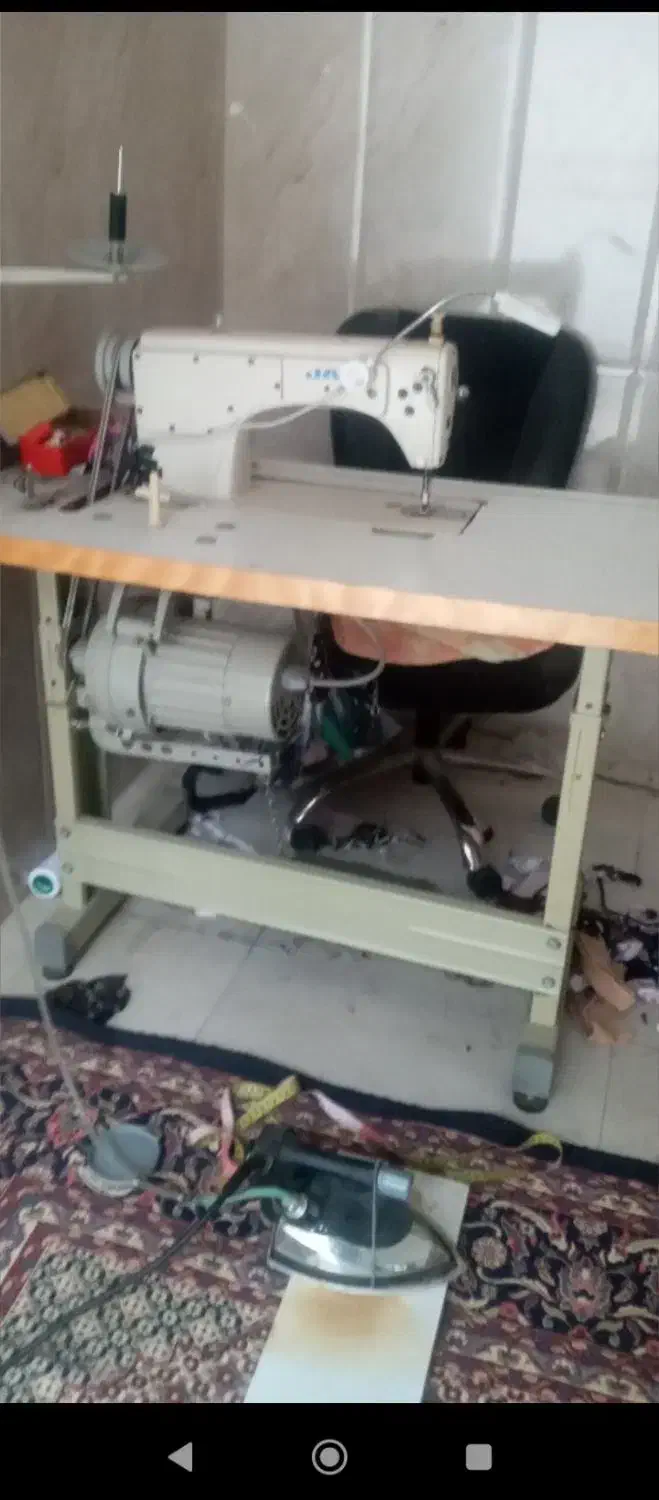 چرخ خیاطی صنعتی جک کم کارکرد|چرخ خیاطی و ریسندگی|پارس‌آباد, |دیوار