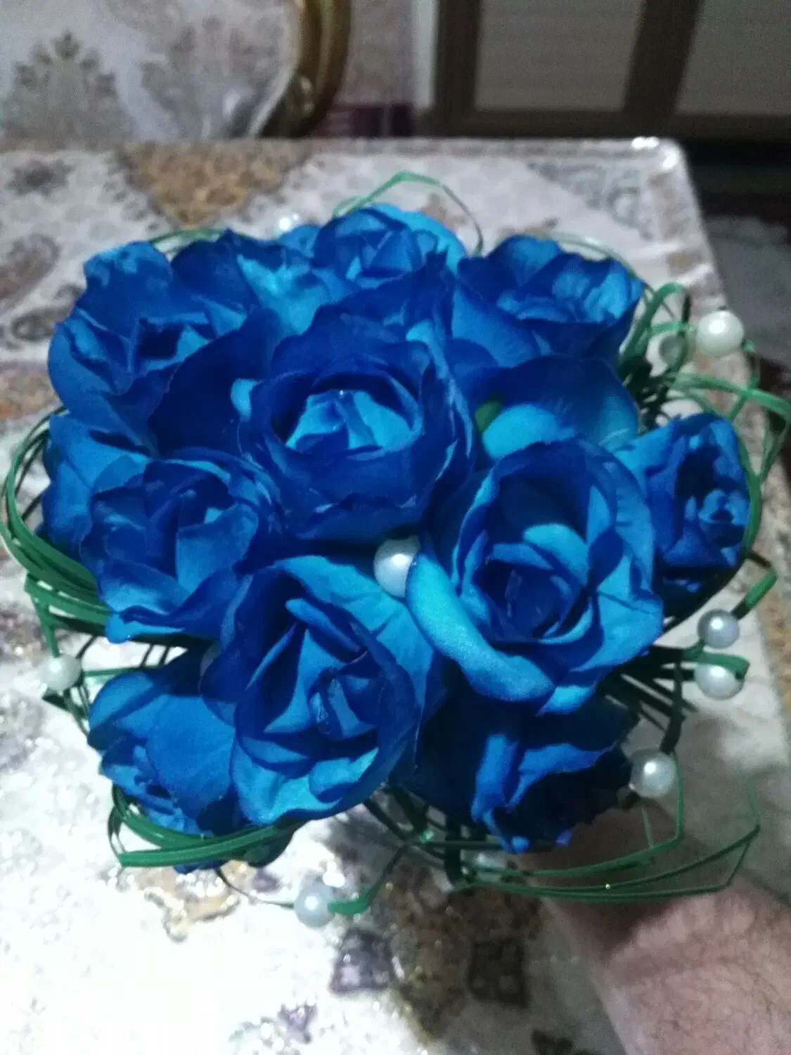 یک دسته گل زیبا قیمت۵۰۰ تومان|گل مصنوعی|سمنان, |دیوار