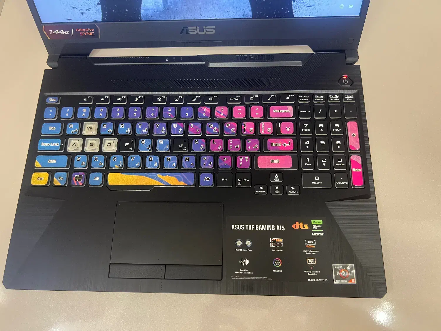 لپتاپ ASUS TUF A15|رایانه همراه|تهران, نارمک جنوبی|دیوار