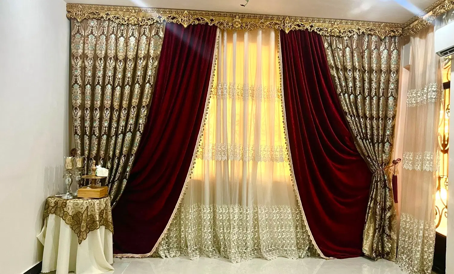 پرده|پرده، رانر، رومیزی|شوشتر, |دیوار