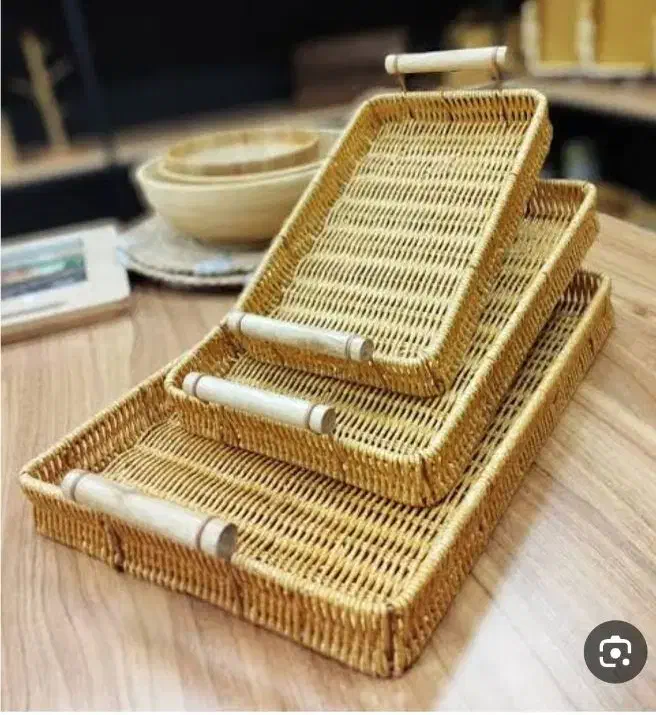 سه عدد سینی|ظروف سرو و پذیرایی|جوانرود, |دیوار