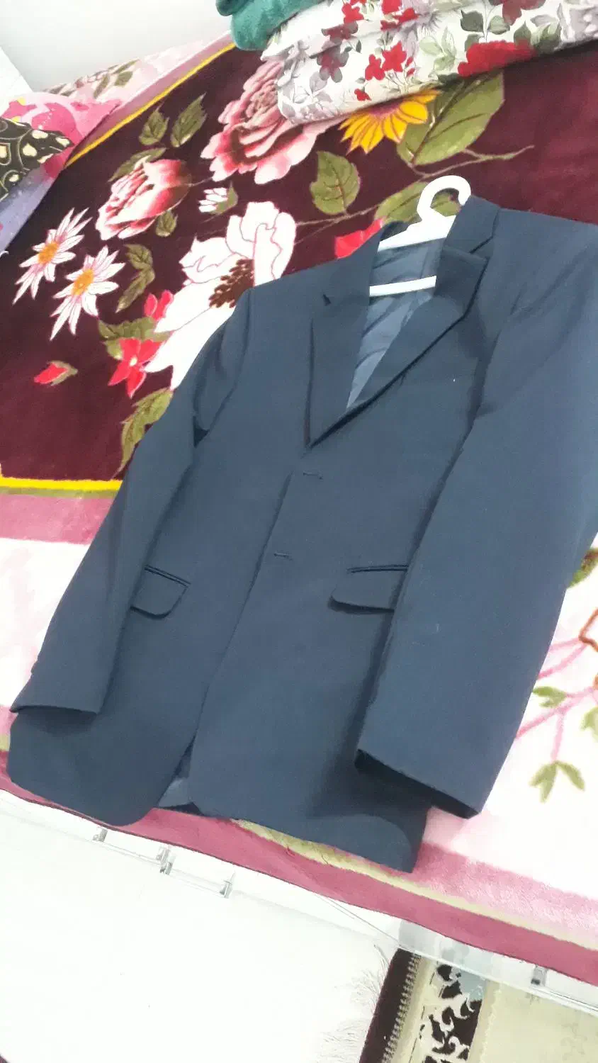 کت تک سورمه ای|لباس|رزن, |دیوار