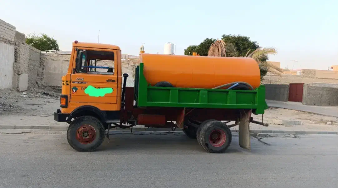 خاور608 کمپرسی با تانکر آب مدل84|خودرو سنگین|لار, |دیوار