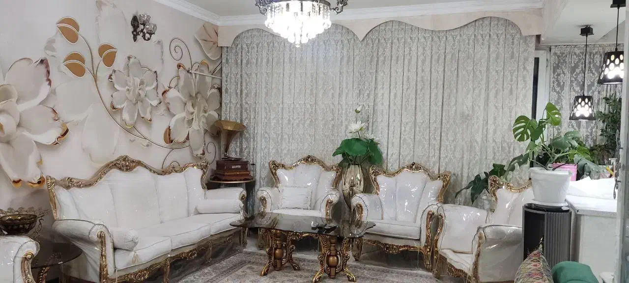 مبلمان ۹نفره|مبلمان خانگی و میز عسلی|پردیس, فاز ۳|دیوار