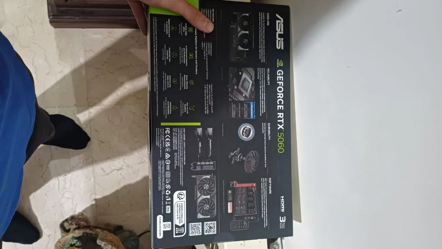 Rtx 5060 8gb oc dual|قطعات و لوازم جانبی رایانه|تهران, شهران شمالی|دیوار