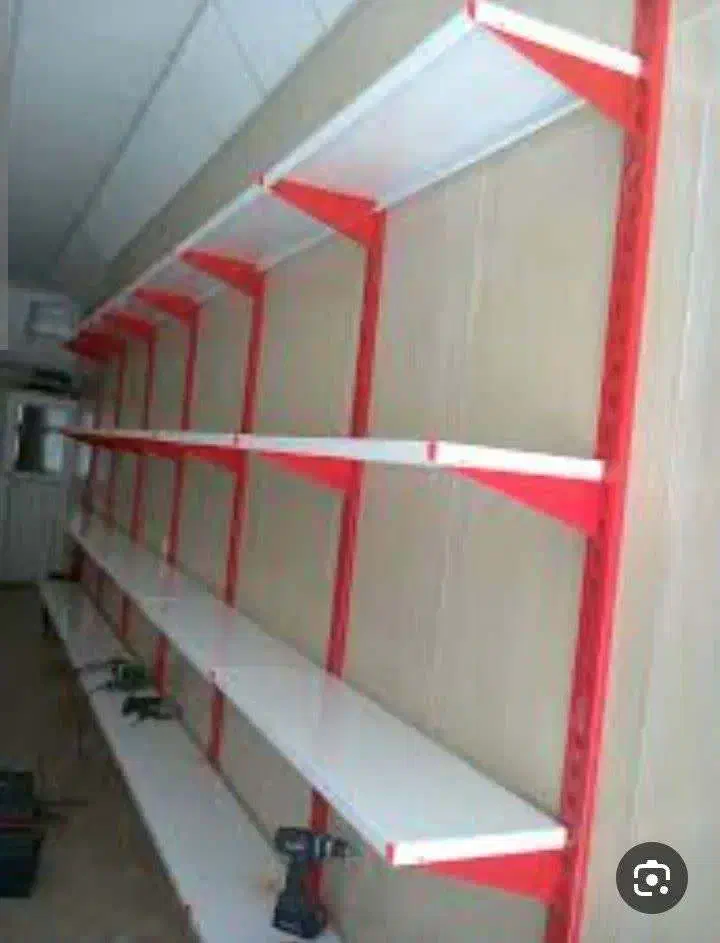 قفسه در حد نو|کتابخانه، شلف، قفسه‌های دیواری|نورآباد, |دیوار