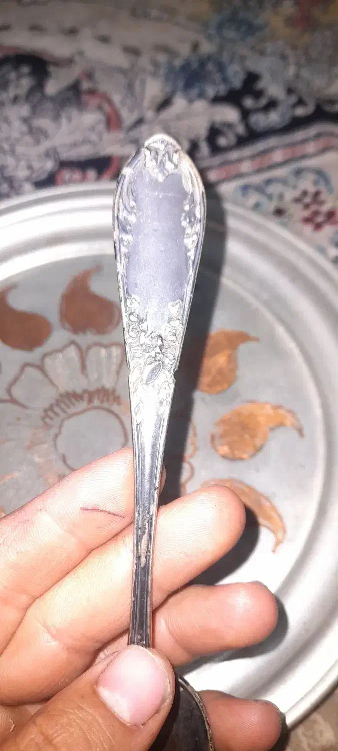 قاشق قدیمی|کلکسیون اشیاء عتیقه|قمرود, |دیوار