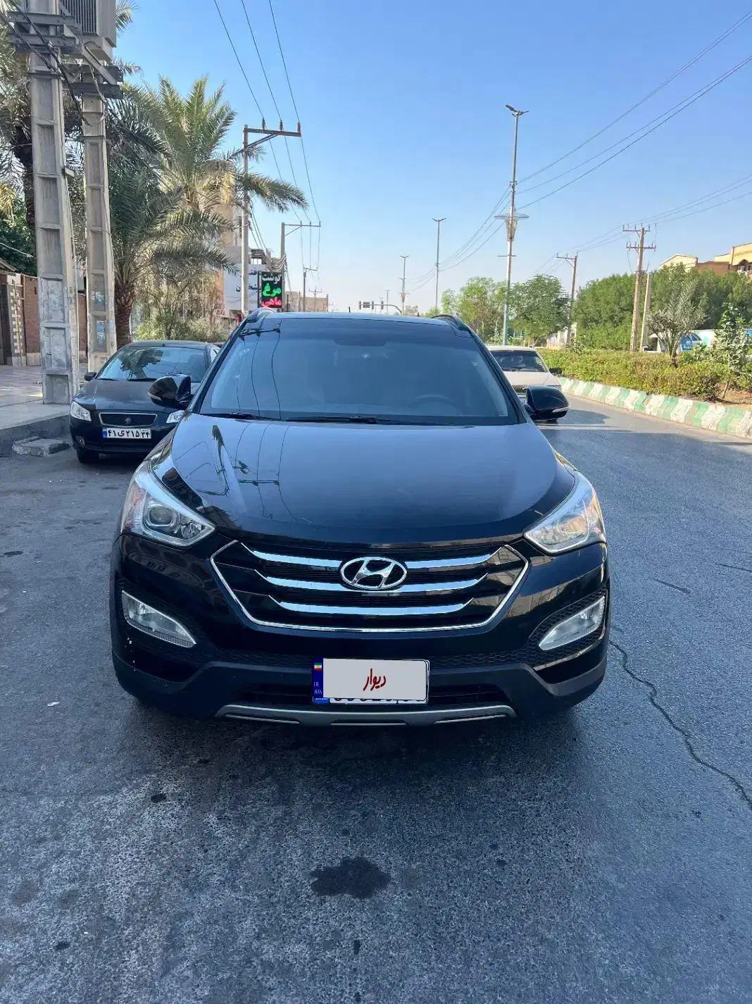 سانتافا ۲۰۱۵ مشکی بدون رنگ سفارش خلیج|خودرو سواری و وانت|اهواز, کوی سعدی|دیوار