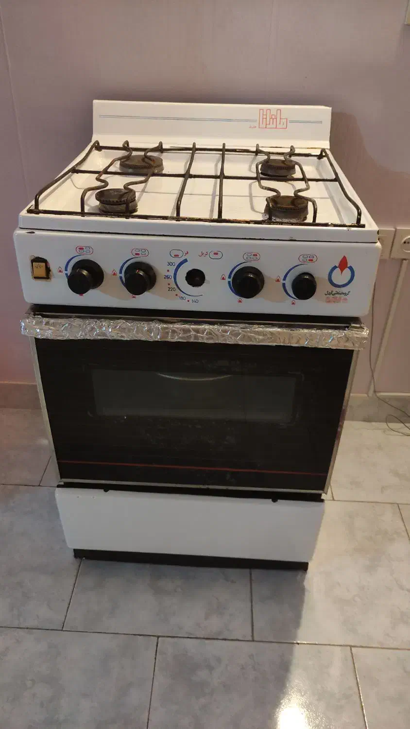 گاز فر دار آردل|اجاق گاز و لوازم برقی پختوپز|گرگان, |دیوار