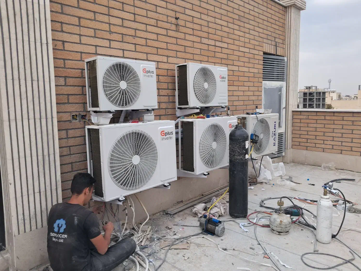 نصب تعمیرات و فروش اسپلیت و داکت اسپلیت|خدمات پیشه و مهارت|اصفهان, خلجا|دیوار