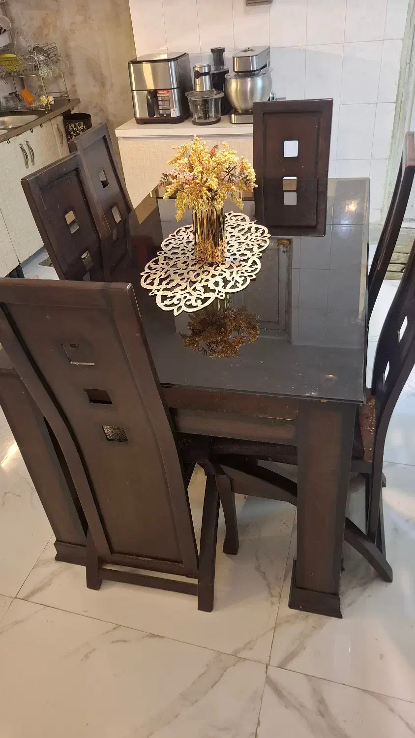 میز ناهارخوری|میز و صندلی غذاخوری|اصفهان, رحیم‌آباد|دیوار