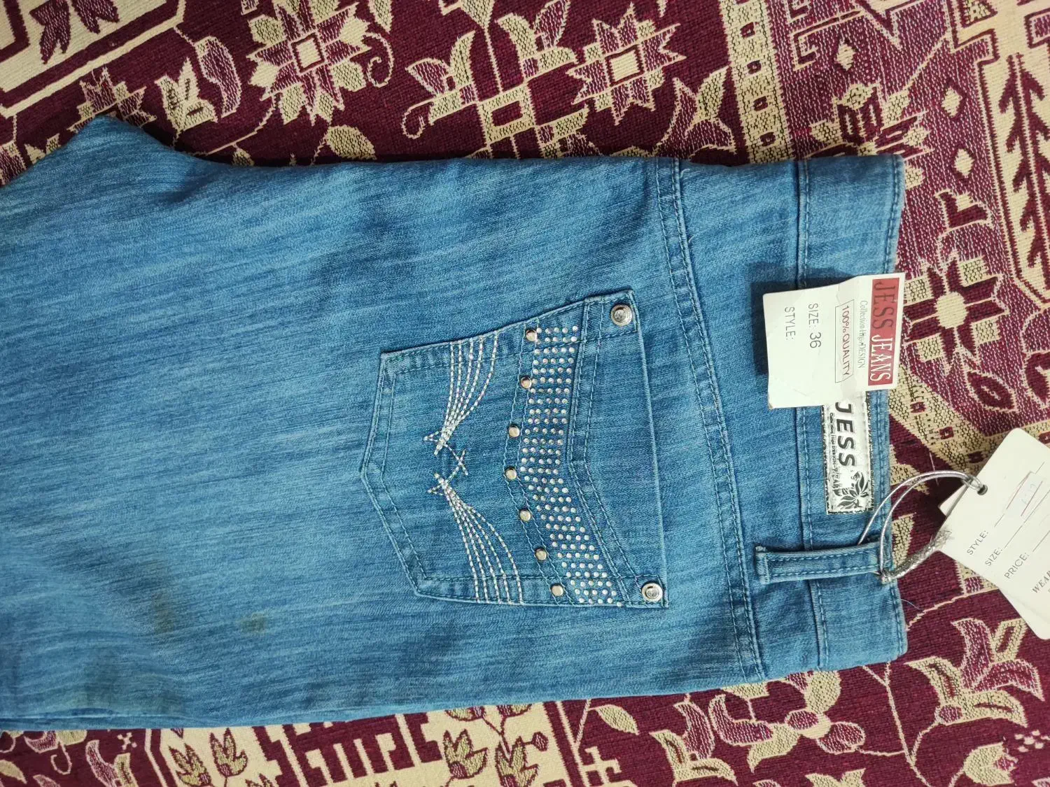 شلوار جین زنانه آک آک|لباس|خرم‌آباد, |دیوار