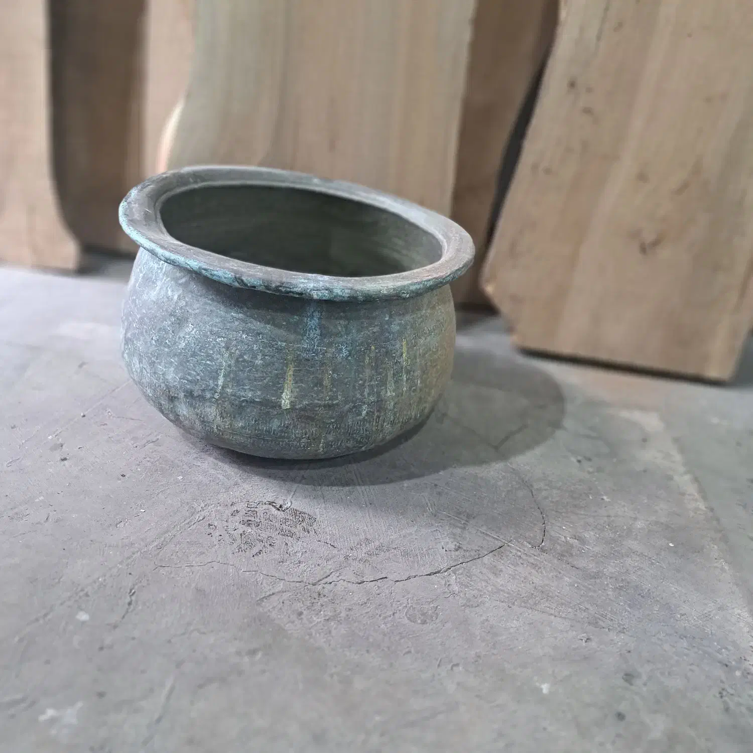 دیگ مسی آنتیک|کلکسیون اشیاء عتیقه|کرج, کمال‌شهر|دیوار