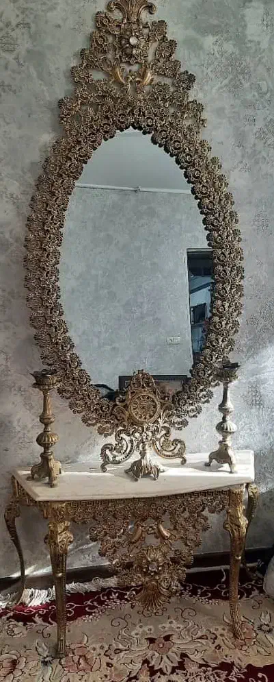 آینه کنسول|مبلمان خانگی و میز عسلی|الیگودرز, |دیوار