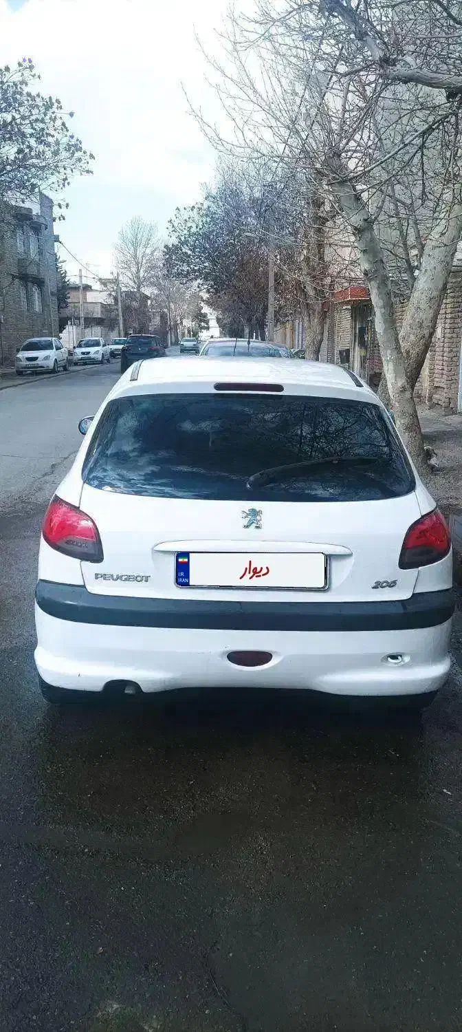 پژو206تیپ3مدل89|خودرو سواری و وانت|ارومیه, |دیوار