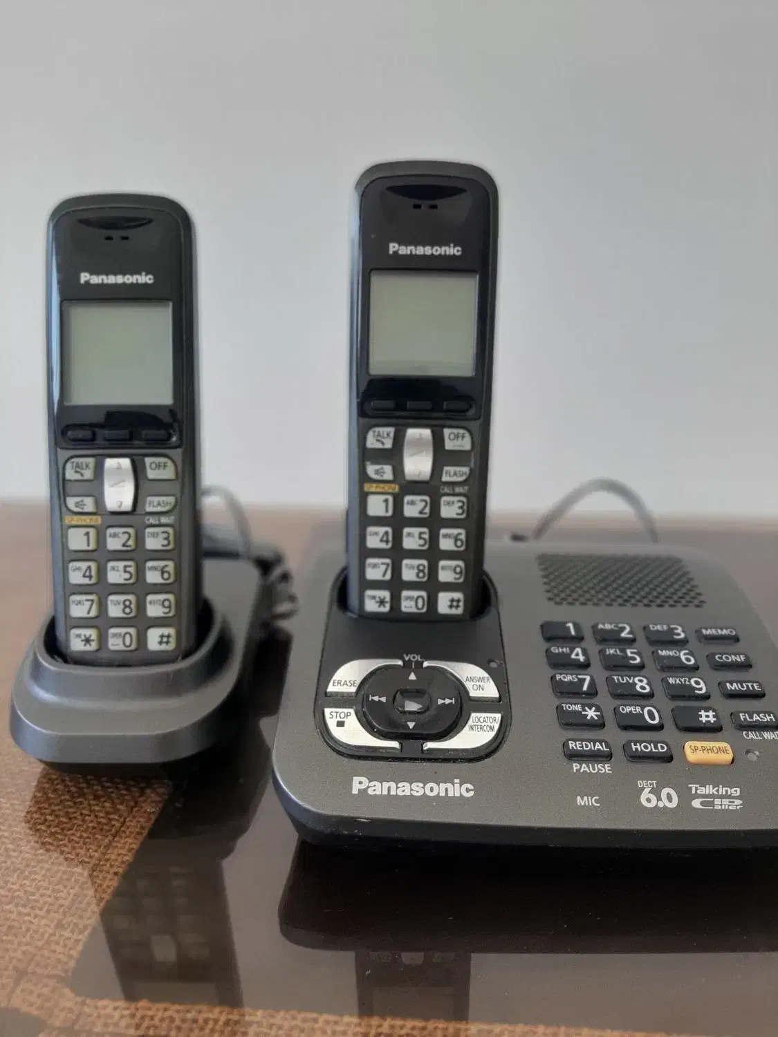 تلفن پاناسونیک اصل مالزی|تلفن رومیزی|اراک, |دیوار