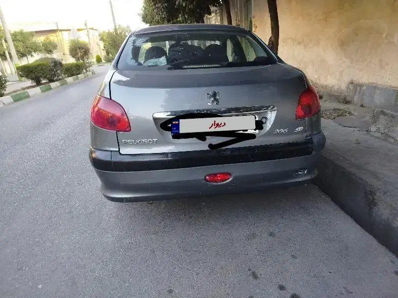 ۲۰۶ تیپ ۵ مدل ۸۶|خودرو سواری و وانت|گرگان, |دیوار