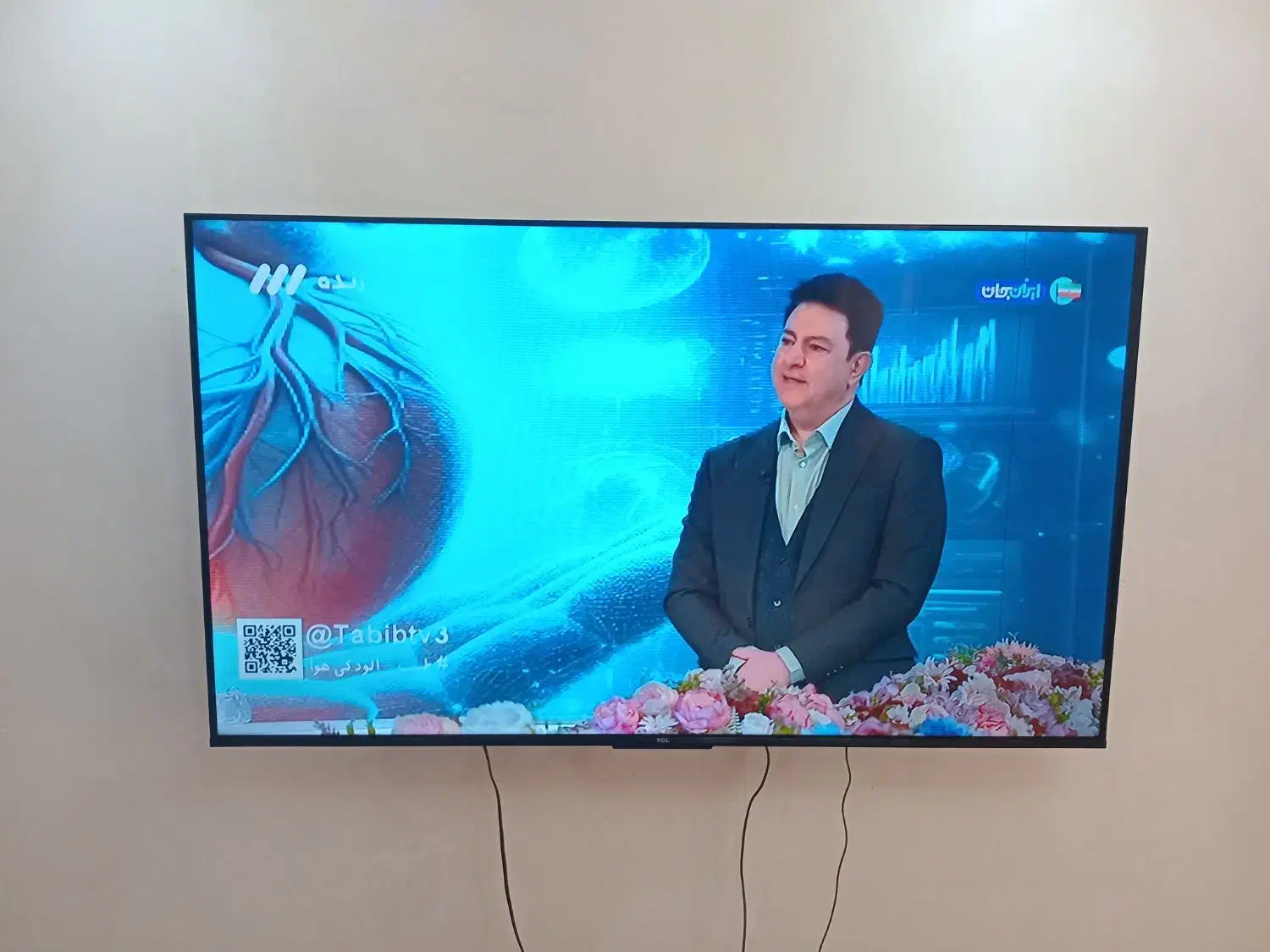 تلویزیون 55 اینچ tcl ( چهار روزه خریداری شده )|تلویزیون و پروژکتور|رشت, کوی حسینی|دیوار