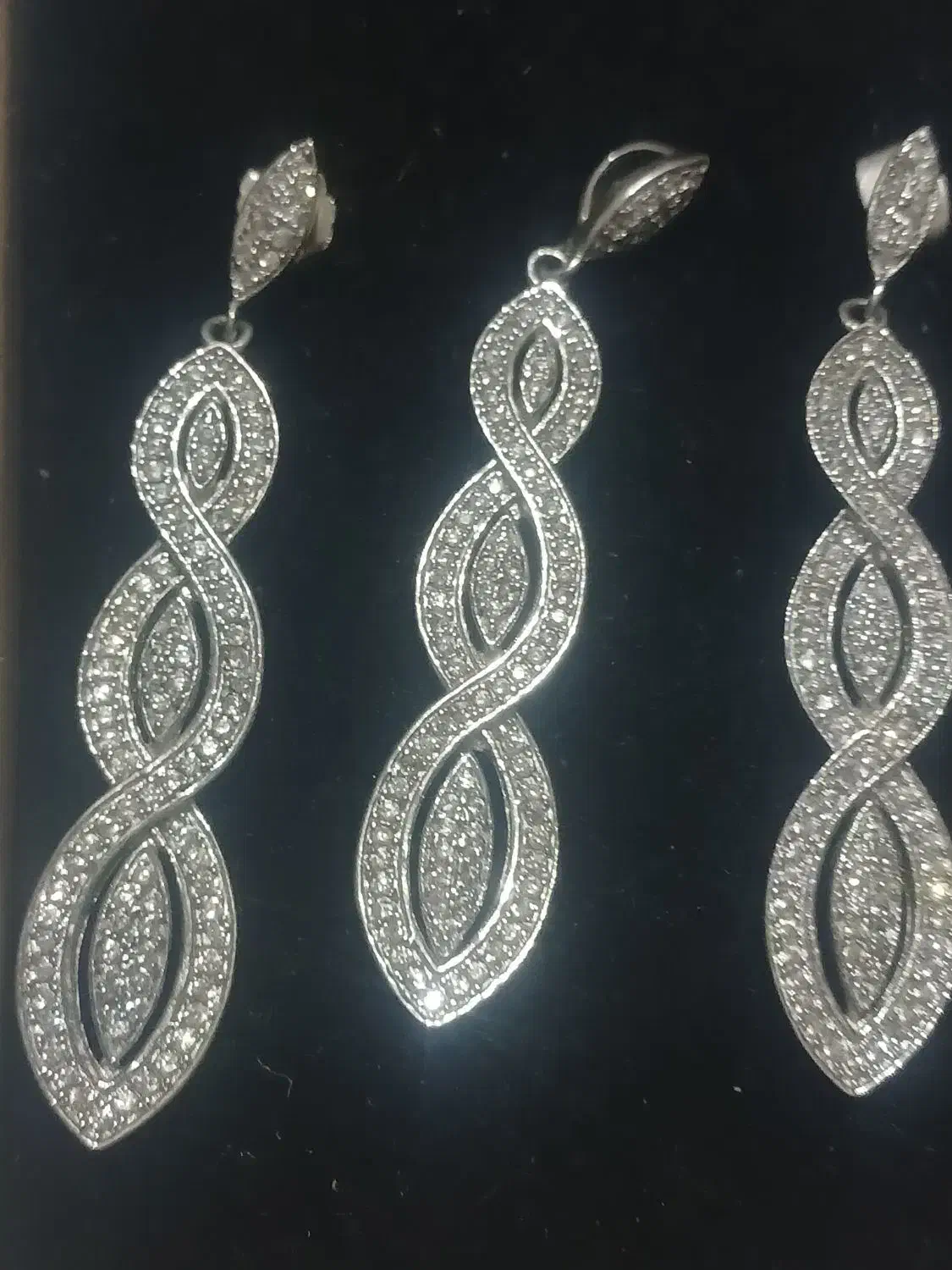 ست گوشواره وگردنبندخارجی نقره فوق العاده زیبا|جواهرات|تهران, آرژانتین|دیوار