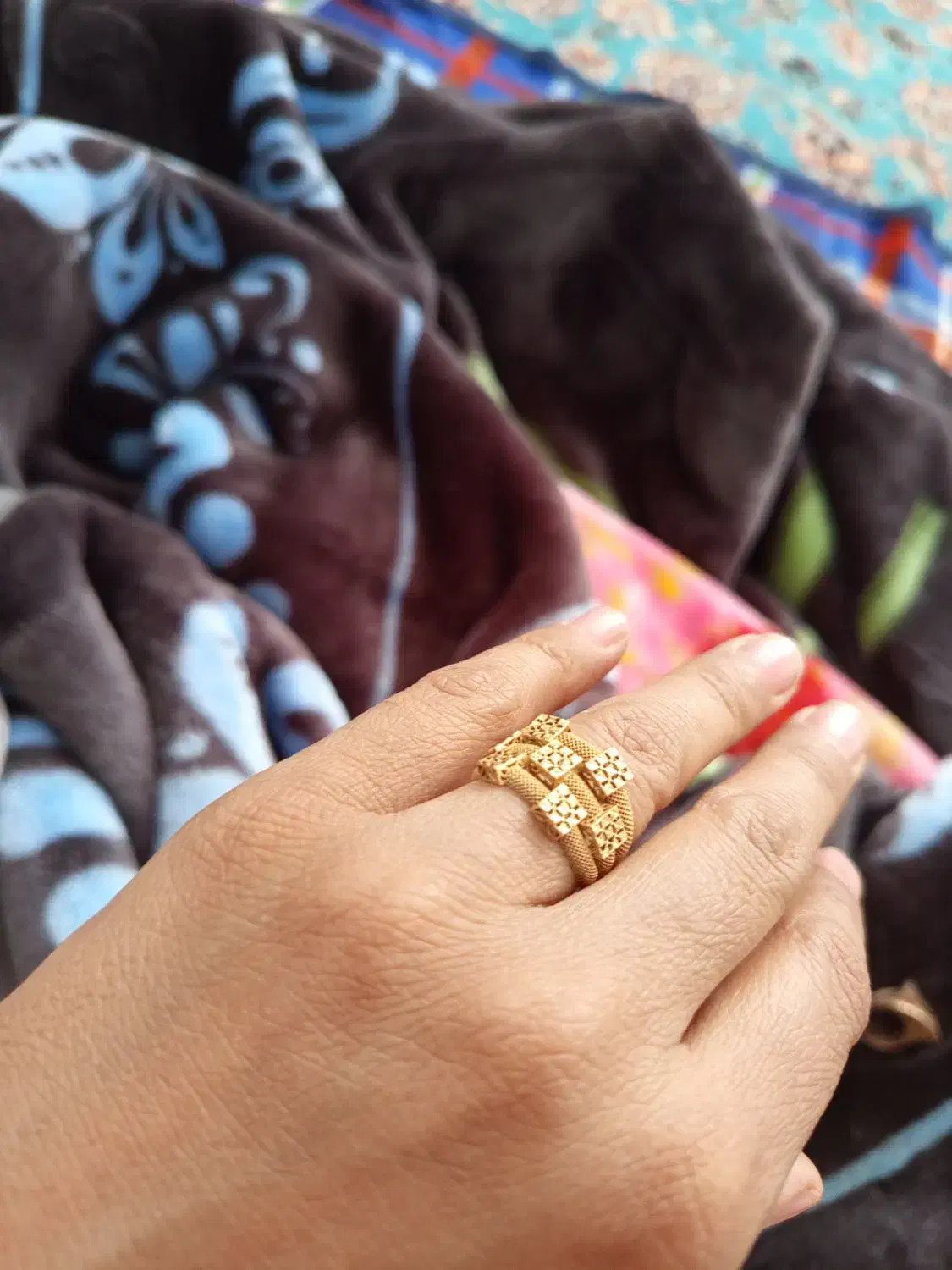 انگشتر 150بالا تکپوش 50بالاتابلو|جواهرات|دهدشت, |دیوار