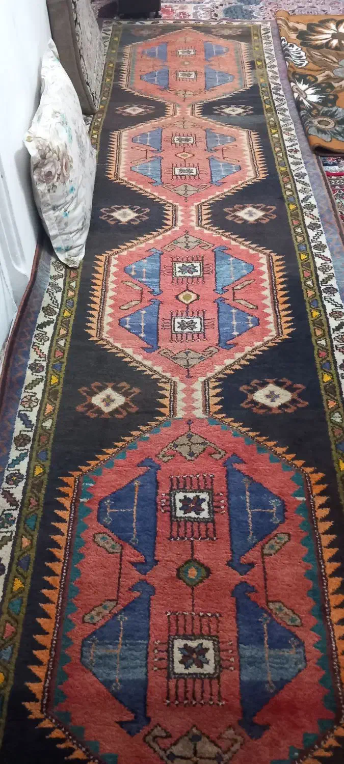 کناره دستباف|فرش|مراغه, |دیوار