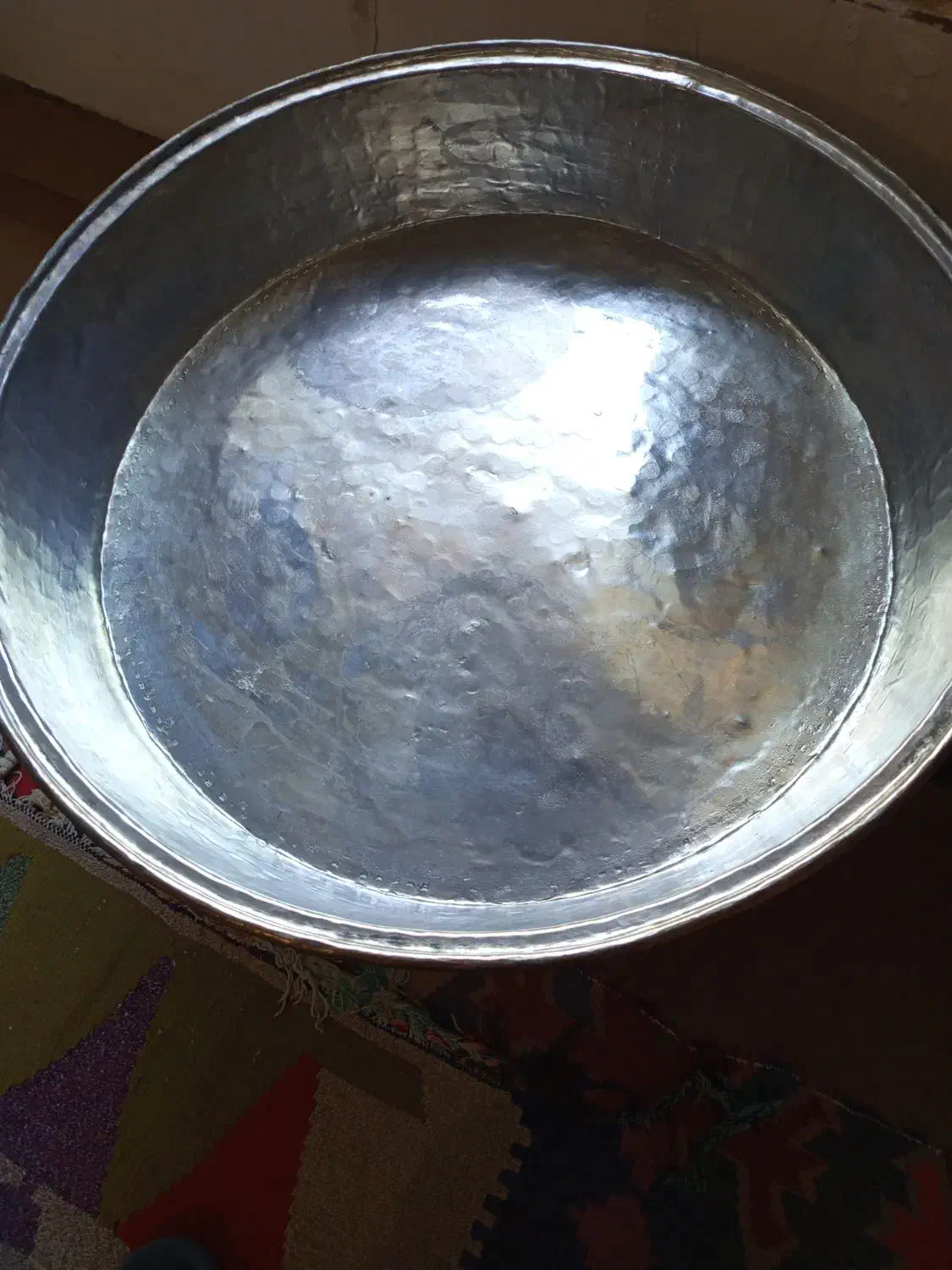 ظروف مسی قدیمی|کلکسیون اشیاء عتیقه|گرمی, |دیوار