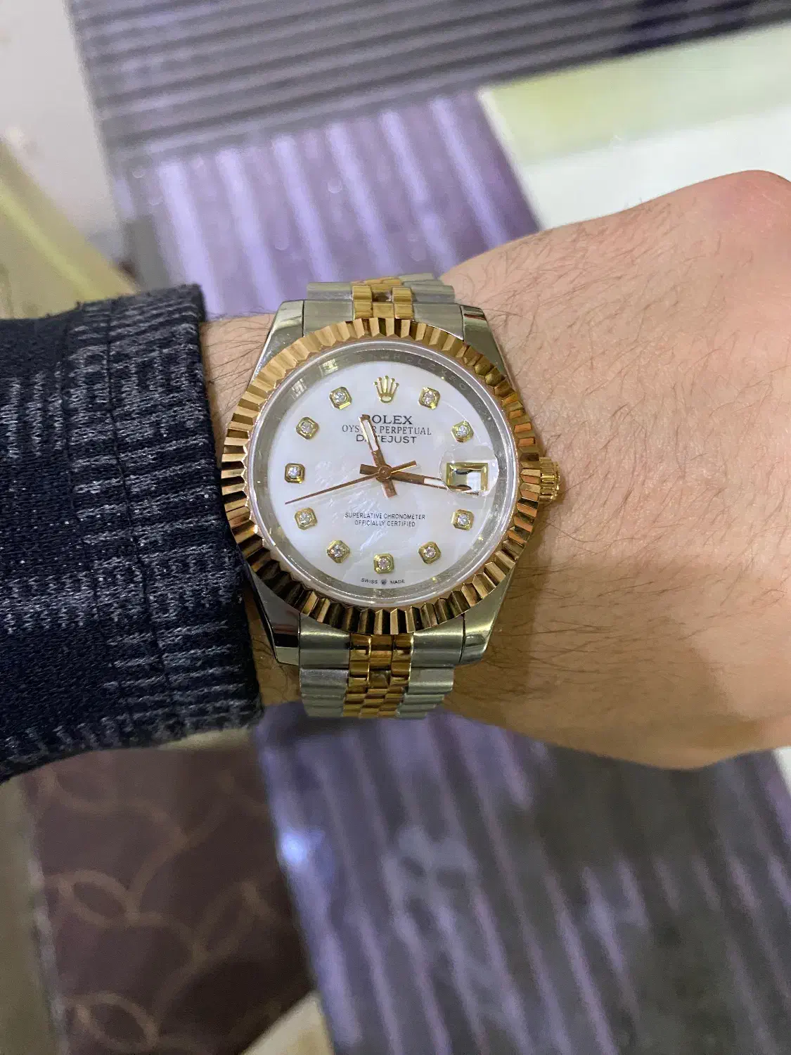 ساعت رولکس اصل موتور اتوماتیک قدیمی|ساعت|نقده, |دیوار