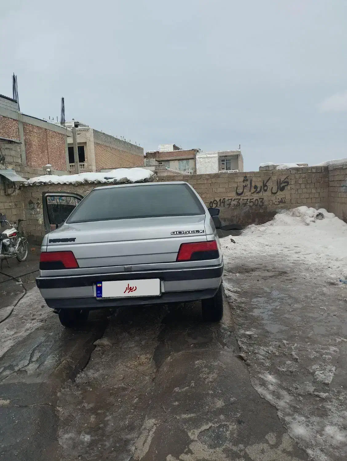 پژو405مدل91تک سوز|خودرو سواری و وانت|پیرانشهر, |دیوار