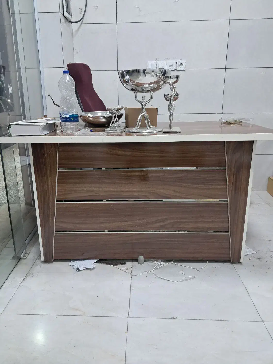 میز اداری و صندلی|مبلمان اداری|گنبد کاووس, |دیوار