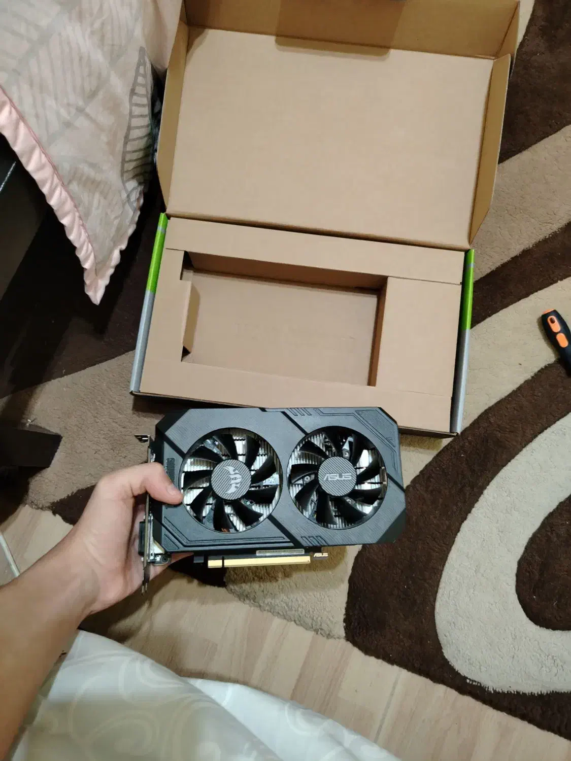 کارت گرافیک 1650 gddr6 tuf gaming oc|قطعات و لوازم جانبی رایانه|رشت, گلباغ نماز|دیوار