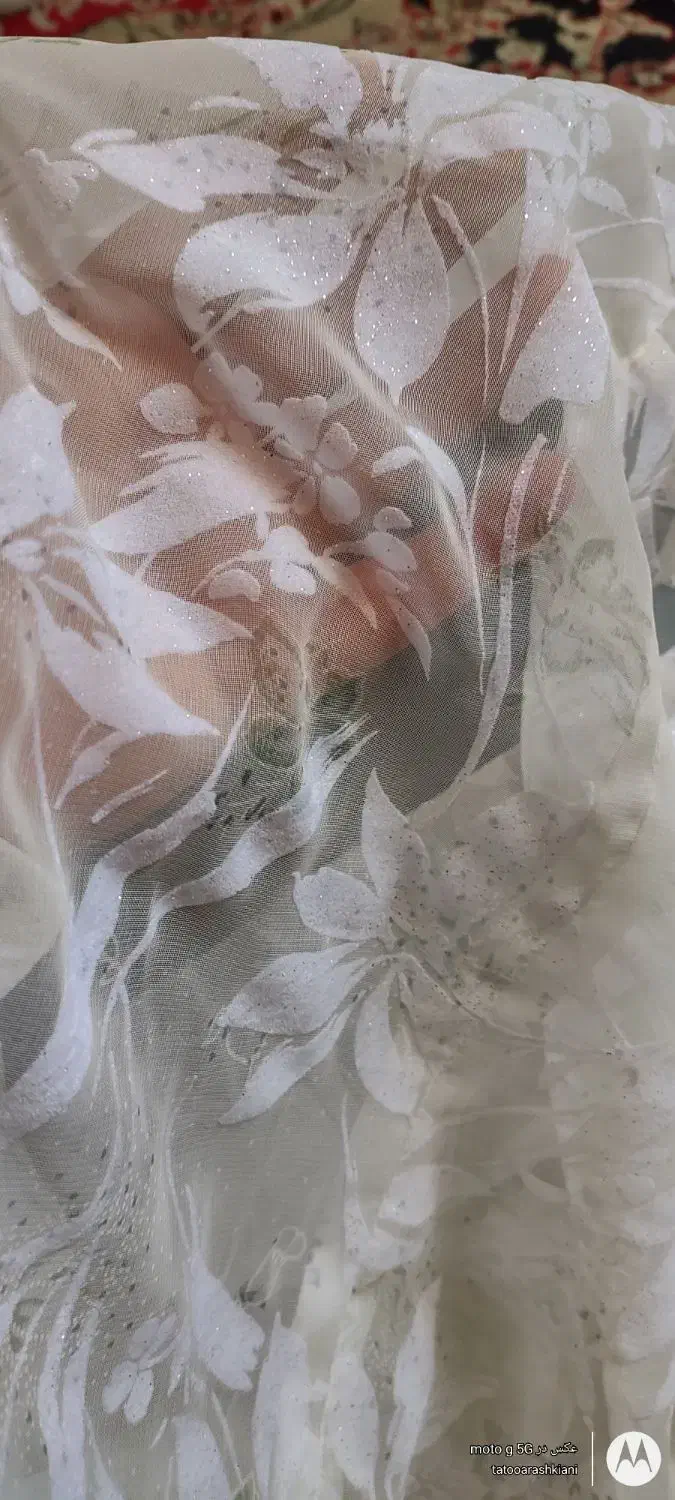 فروش چادرگل مخمل عقد|لباس|نهاوند, |دیوار