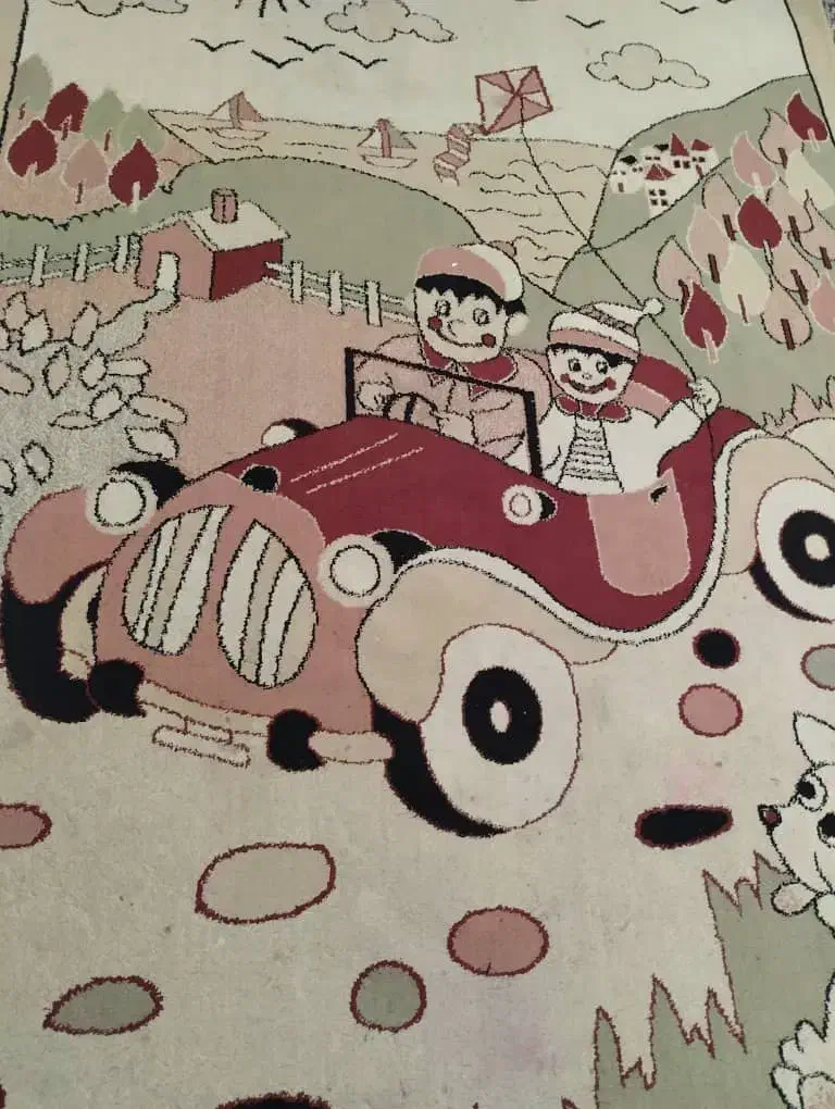 قالیچه ۴ متری|فرش|رشت, نیکمرام|دیوار