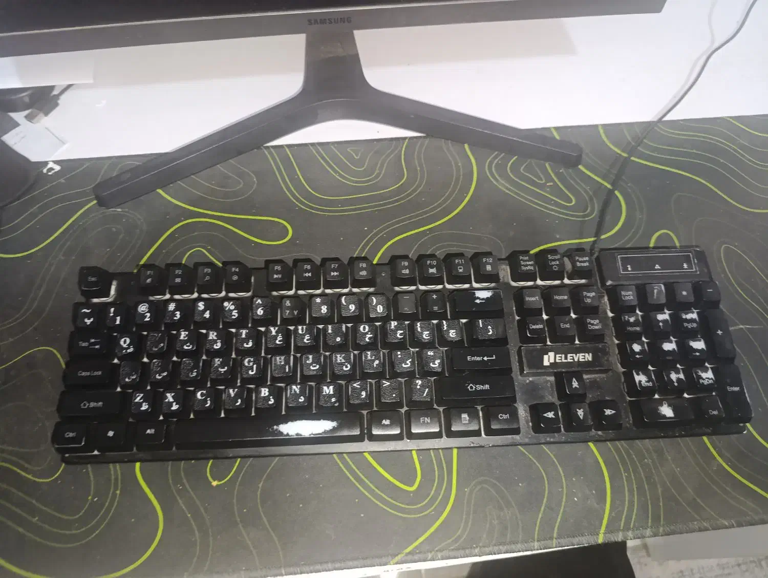 کیبورد گیمینگ eleven مدل Gk101|قطعات و لوازم جانبی رایانه|قوچان, |دیوار