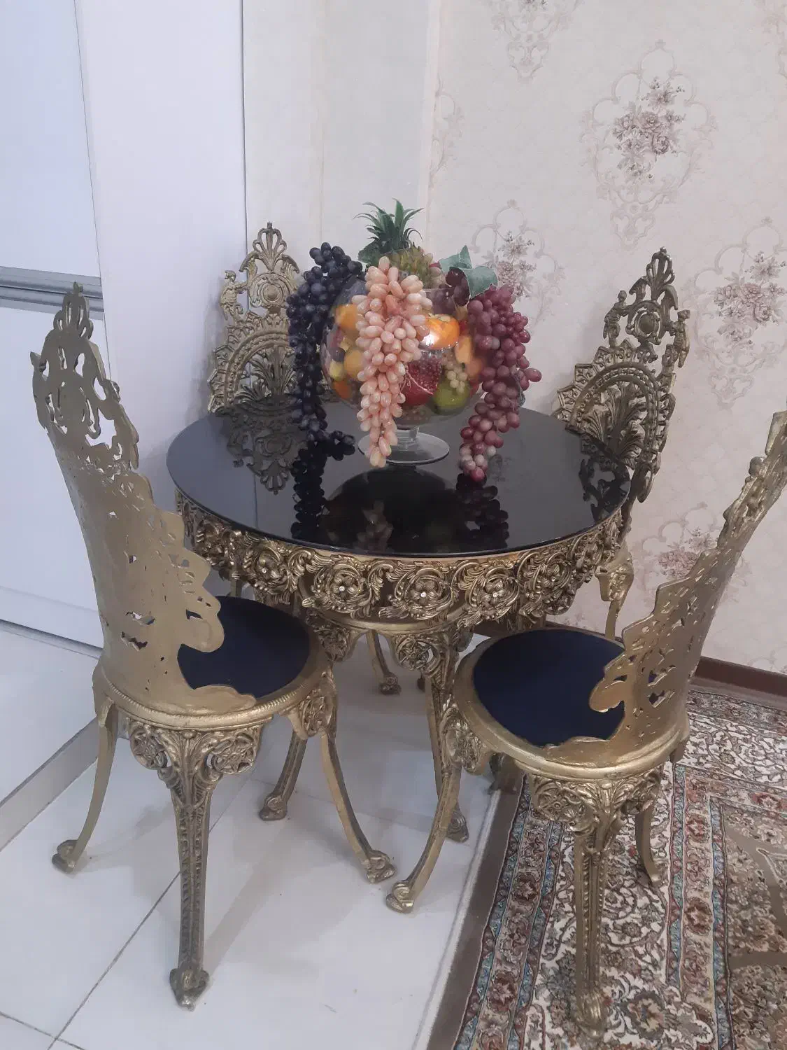 میز نهار خوری طرح برنز|میز و صندلی غذاخوری|همدان, |دیوار