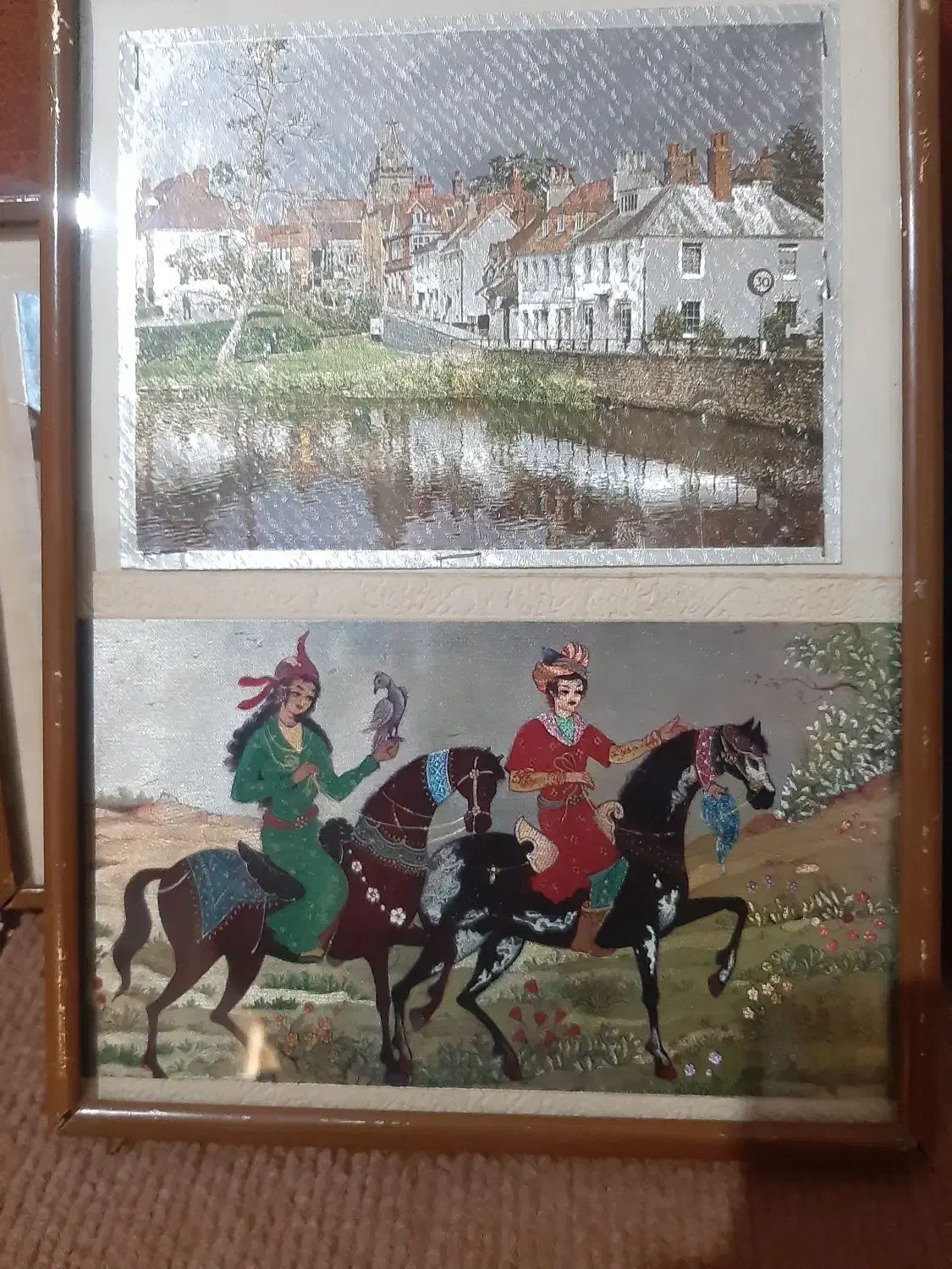 قاب عکس مینیاتوری|تابلو، نقاشی، عکس|لنگرود, |دیوار