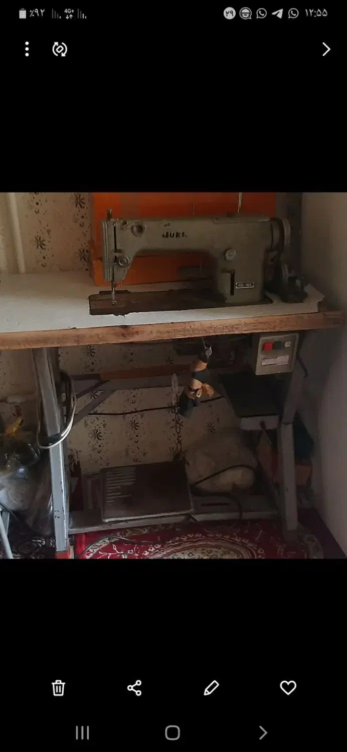 چرخ خیاطی ژوکی راستا دوز|چرخ خیاطی و ریسندگی|کرمانشاه, |دیوار