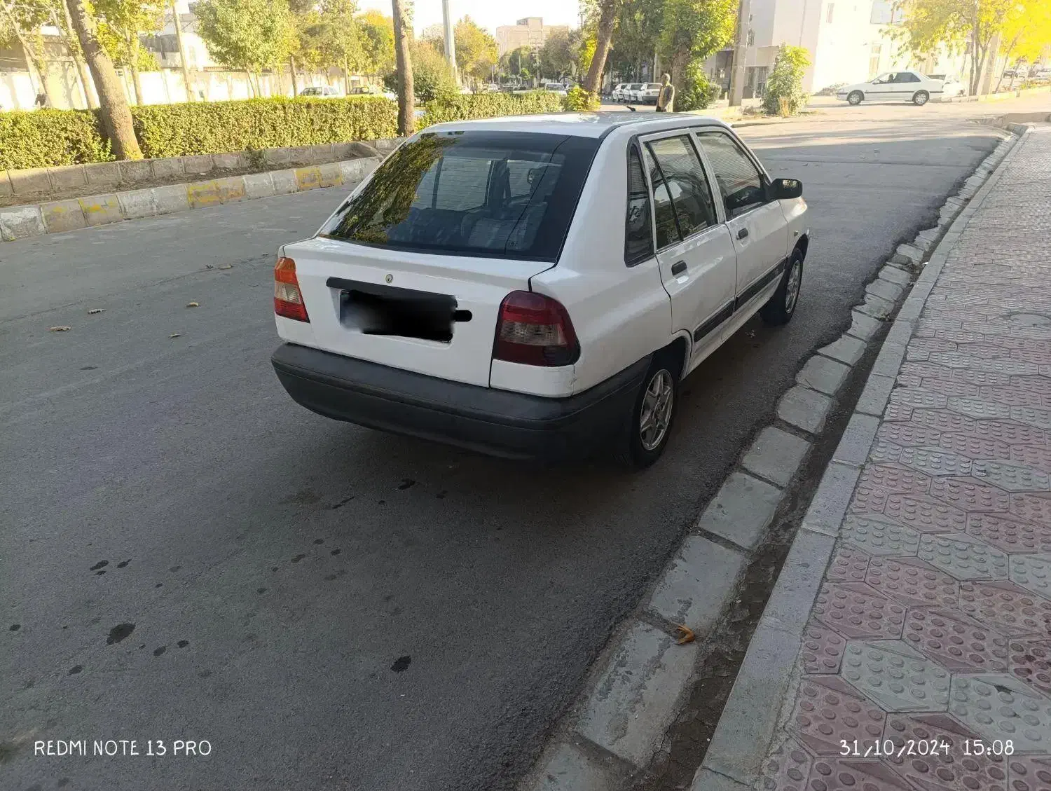 فروش پراید سفید ۱۴۱ مدل ۸۸|خودرو سواری و وانت|دیواندره, |دیوار