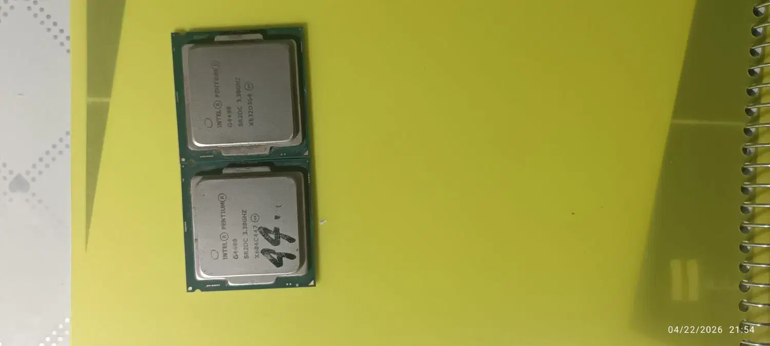 دو عدد CPU G4400|قطعات و لوازم جانبی رایانه|تهران, فلاح|دیوار